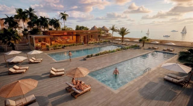 1 chambre Appartement à vendre à Cala Marqués, Vera avec piscine garage - 170 000 € (Ref: 10011875)