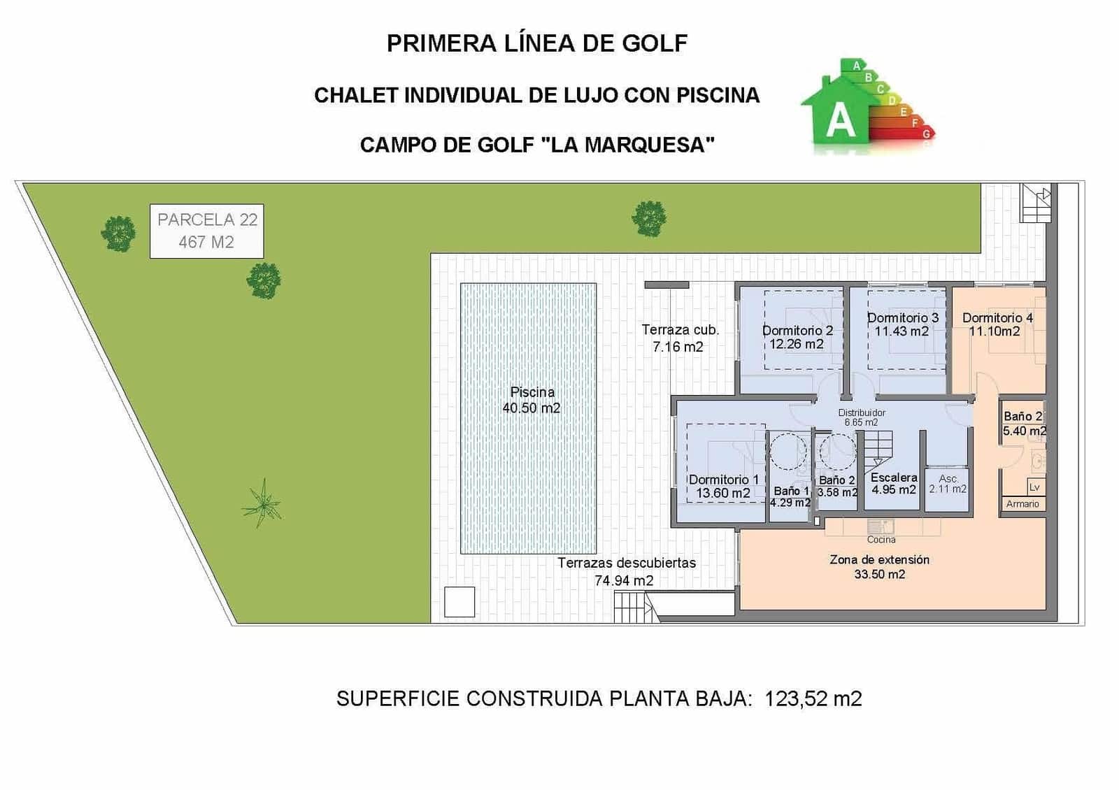 4 bedroom Villa for sale in La Marquesa with pool garage - € 834,000 (Ref: 10045710)