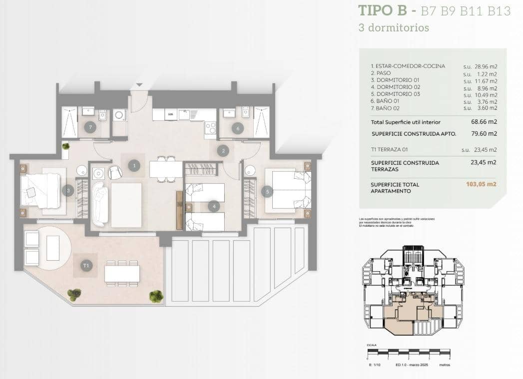 3 slaapkamer Appartement te koop in Calpe / Calp met zwembad garage - € 670.000 (Ref: 10057542)