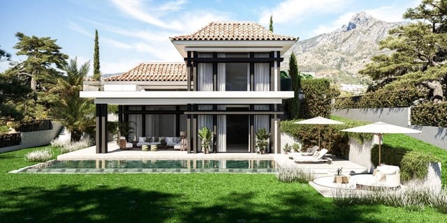 5 sovrum Villa till salu i Nagüeles Alto, Marbella med pool garage - 4 850 000 € (Ref: 10062012)