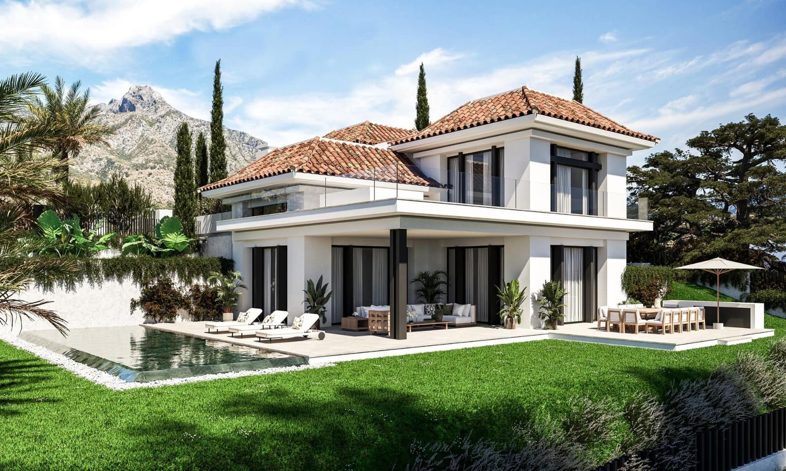 5 bedroom Villa for sale in Marbella with pool garage - € 4,850,000 (Ref: 10062012)