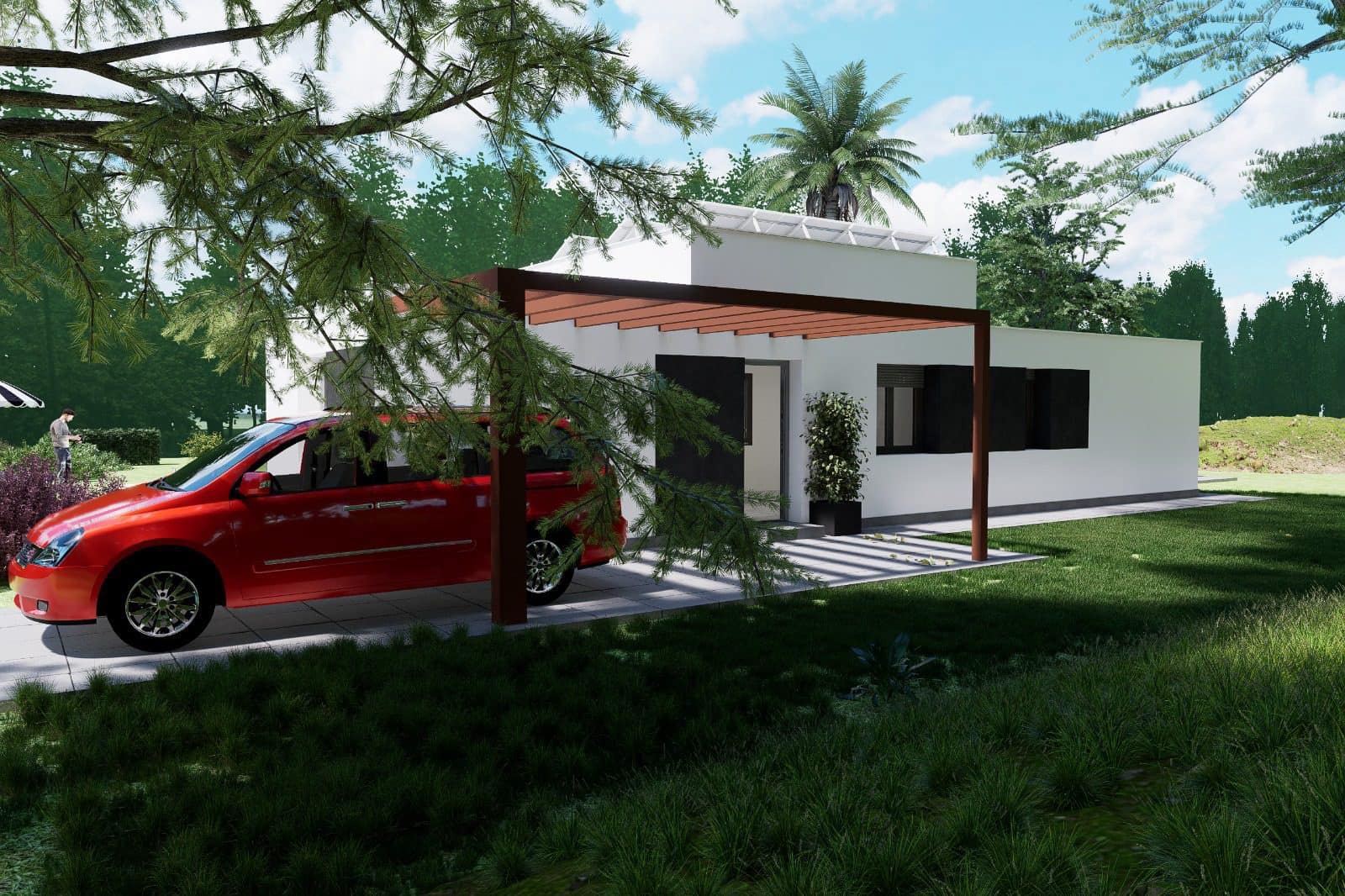3 makuuhuone Huvila myytävänä paikassa Pinoso mukana uima-altaan - 299 999 € (Ref: 10072845)