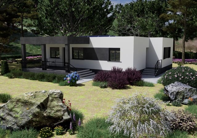 3 makuuhuone Huvila myytävänä paikassa Pinoso mukana uima-altaan - 299 999 € (Ref: 10072845)