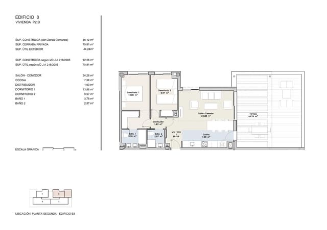 2 sovrum Takvåning till salu i Casares Golf - Casares del Sol, Casares med pool garage - 400 000 € (Ref: 10112395)