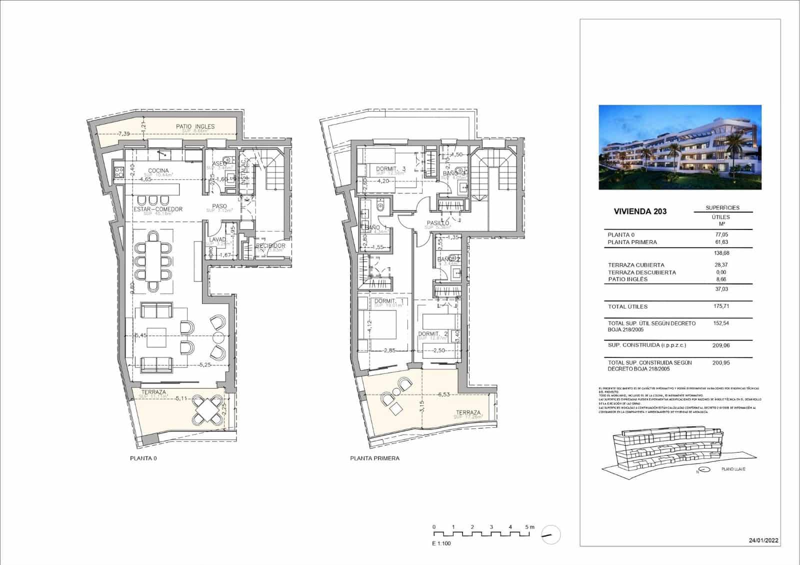 3 soveværelse Lejlighed til salg i Guadalmina med swimmingpool garage - € 890.000 (Ref: 10112404)