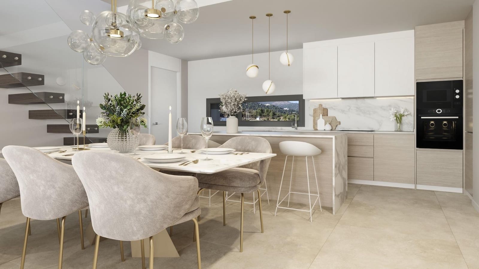 3 soverom Penthouse til salgs i La Quinta med svømmebasseng garasje - € 2 300 000 (Ref: 10112407)