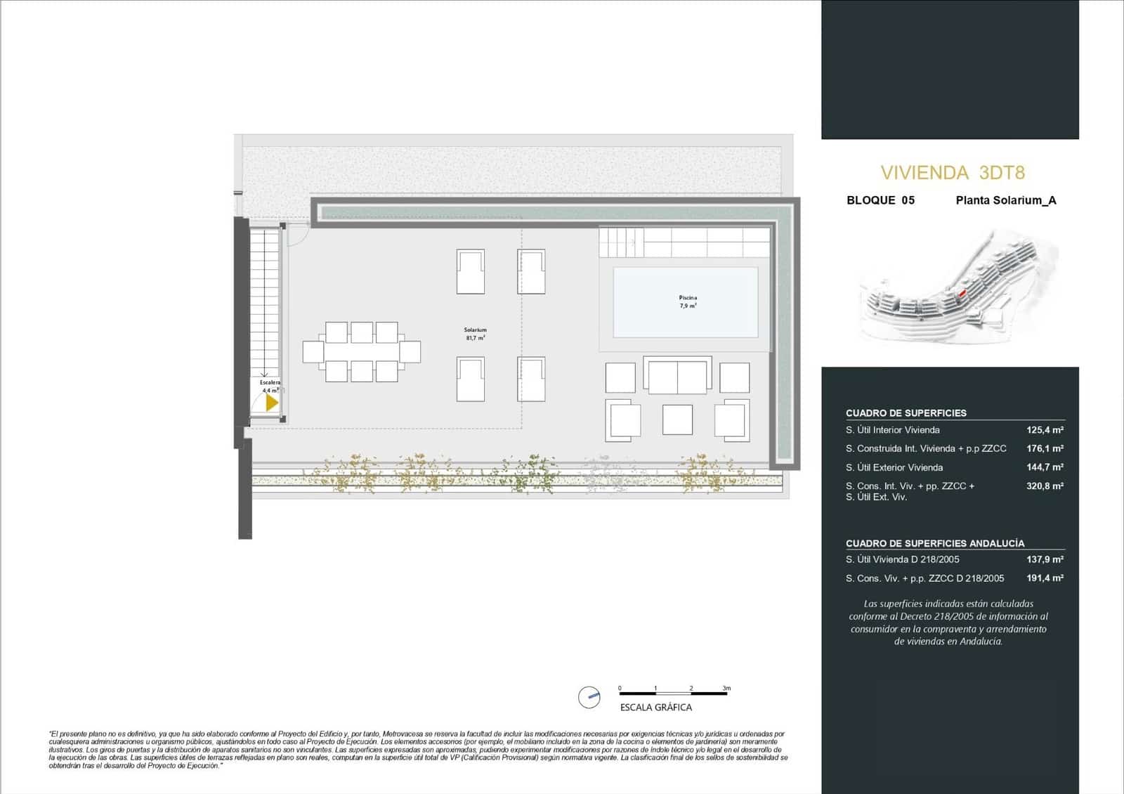 3 soverom Penthouse til salgs i La Quinta med svømmebasseng garasje - € 2 300 000 (Ref: 10112407)