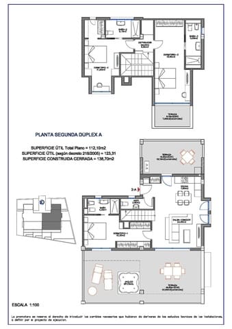 3 soverom Leilighet til salgs i Nueva Torrequebrada, Benalmádena med garasje - € 810 000 (Ref: 10112458)