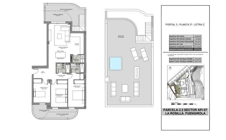 3 soveværelse Penthouse til salg i Fuengirola med swimmingpool garage - € 599.950 (Ref: 10112459)
