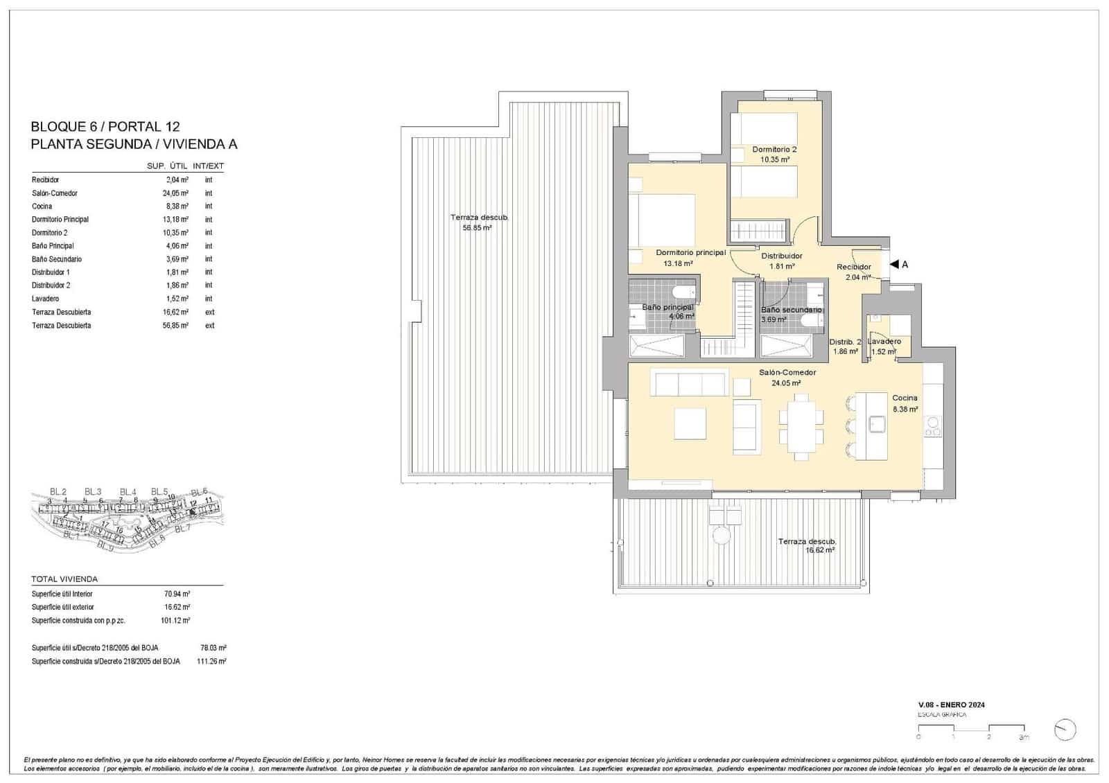 Ático de 2 habitaciones en Casares en venta con piscina garaje - 435.000 € (Ref: 10112475)