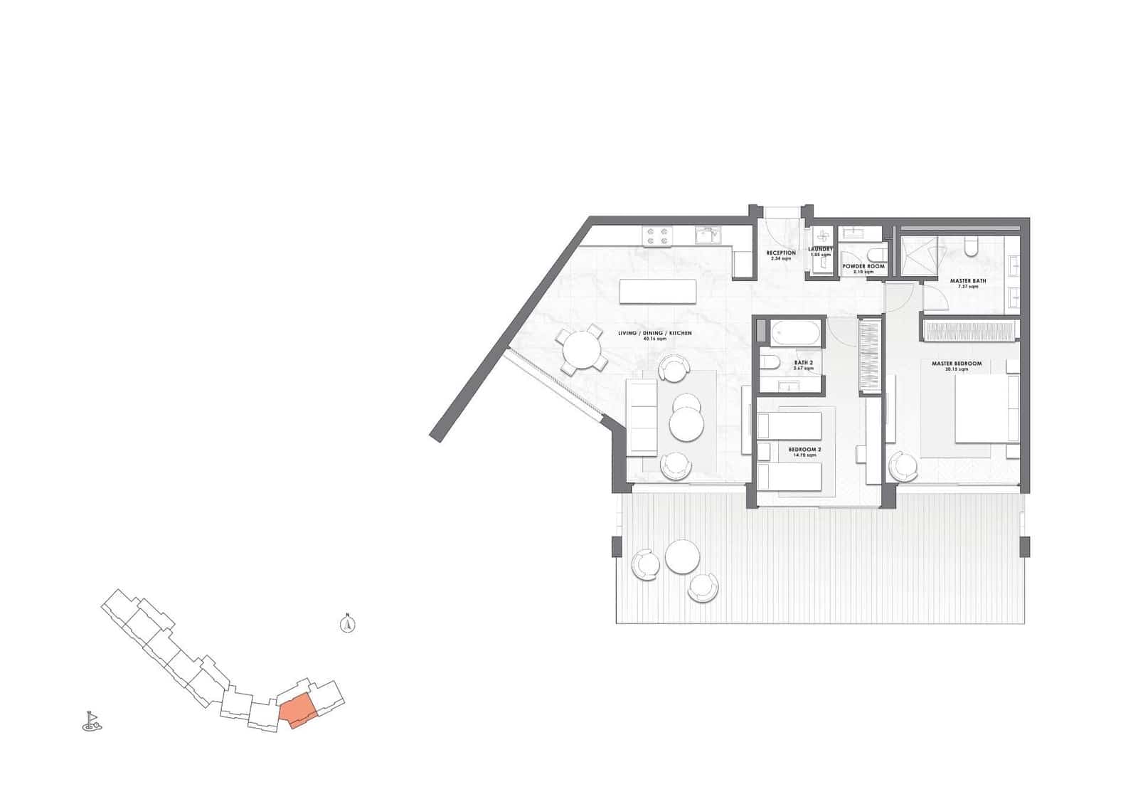 2 camera da letto Appartamento in vendita in Casares con piscina garage - 1.780.950 € (Rif: 10112482)