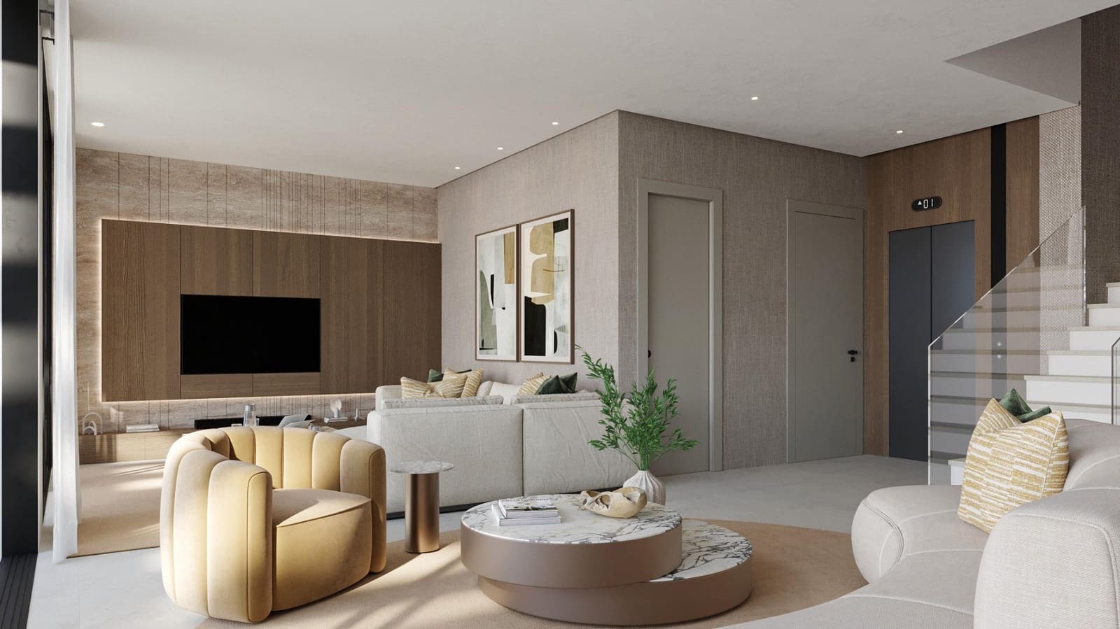 4 soverom Villa til salgs i New Golden Mile med svømmebasseng garasje - € 4 600 000 (Ref: 10112485)
