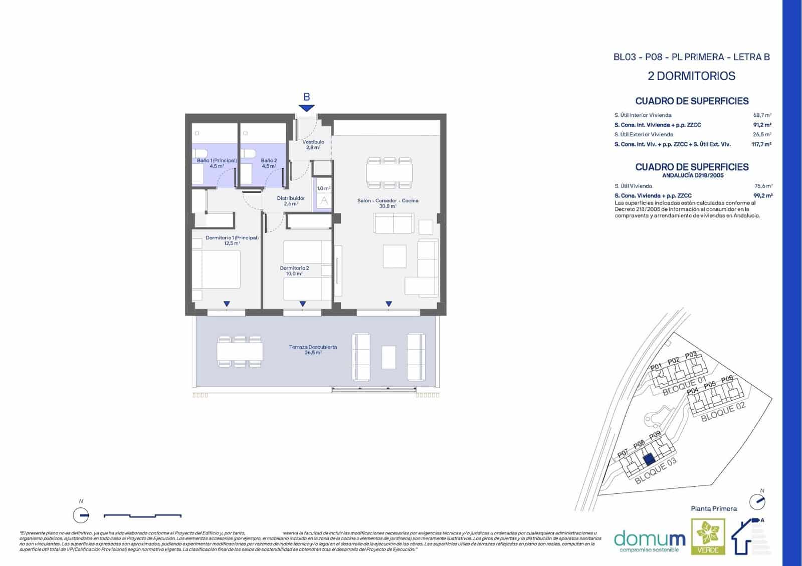 2 quarto Apartamento para venda em Casares com piscina garagem - 428 000 € (Ref: 10112494)