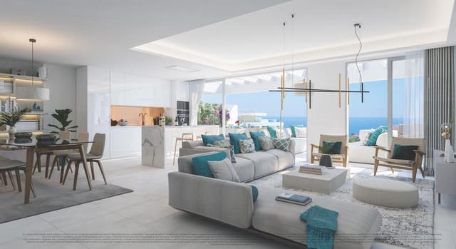 3 quarto Penthouse para venda em La Cala de Mijas, Mijas com piscina garagem - 1 300 000 € (Ref: 10112500)