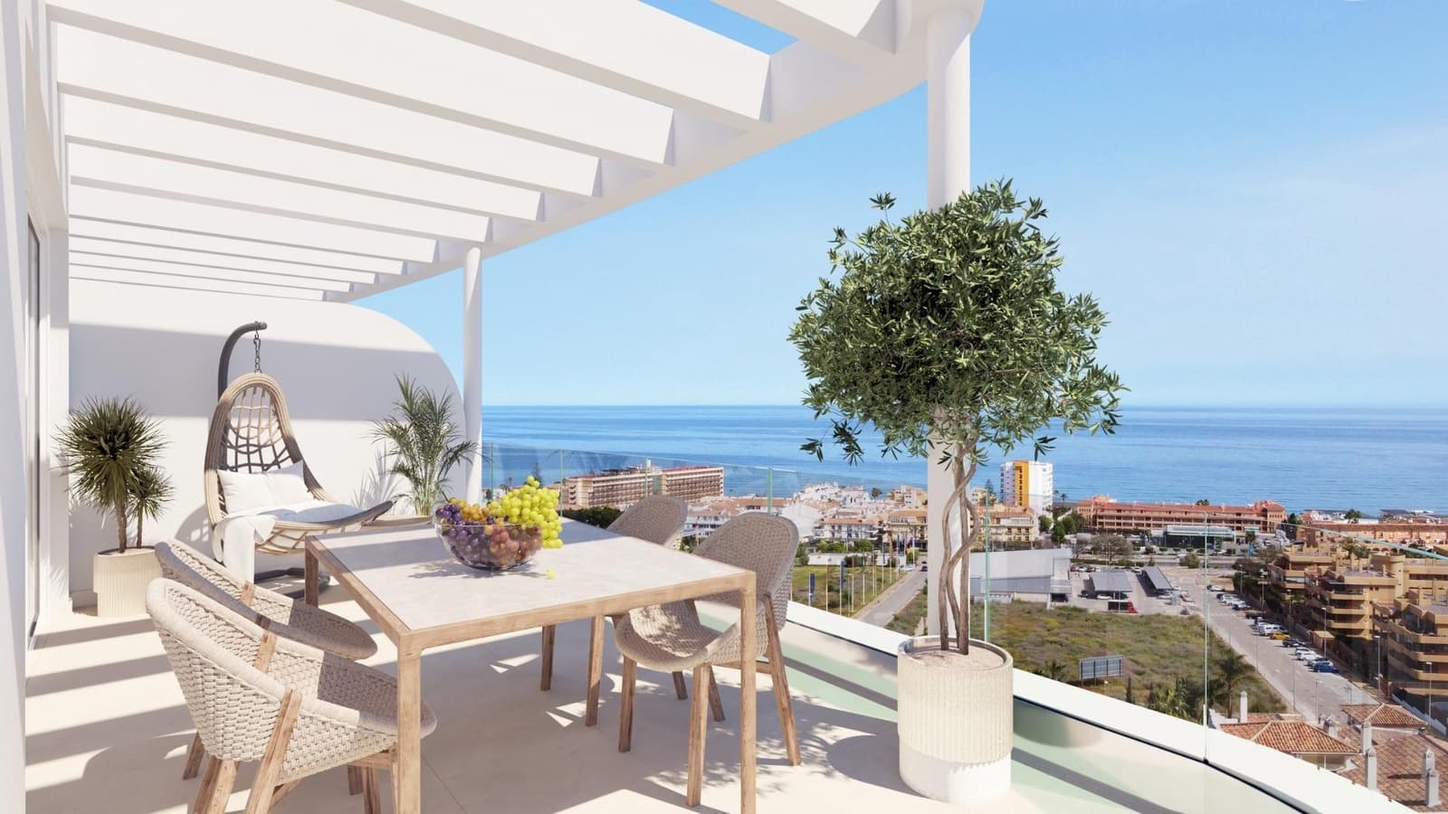 3 quarto Penthouse para venda em La Cala de Mijas com piscina garagem - 1 300 000 € (Ref: 10112500)