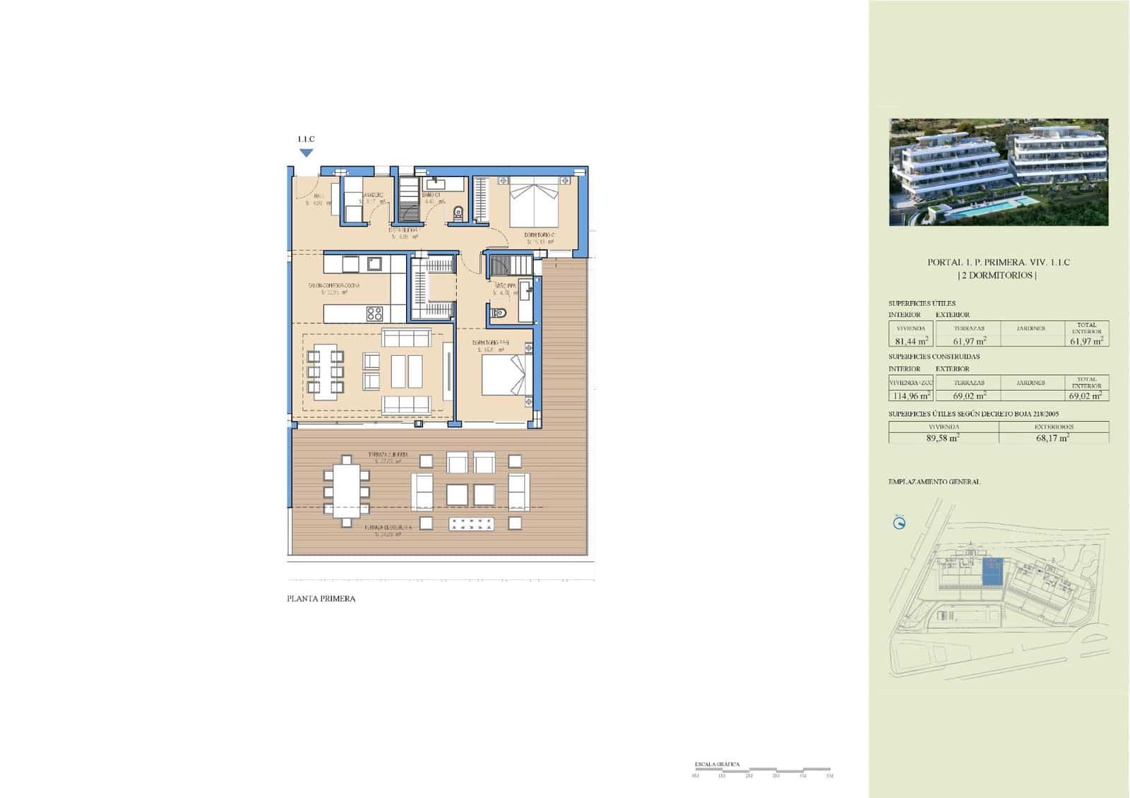 2 sypialnia Apartament na sprzedaż w Buenas Noches z basenem garażem - 644 000 € (Ref: 10112503)