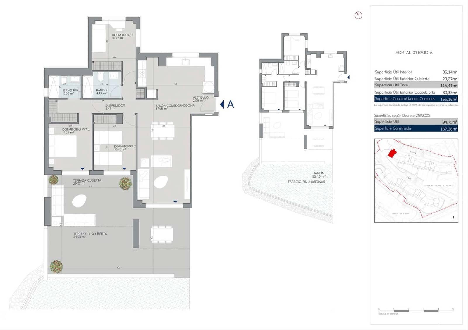 3 soveværelse Lejlighed til salg i Estepona med swimmingpool garage - € 436.000 (Ref: 10112508)
