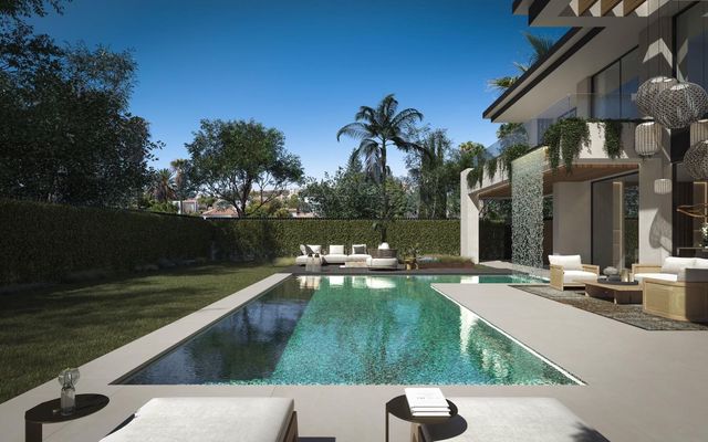 4 makuuhuone Huvila myytävänä paikassa Nueva Alcántara, Marbella mukana uima-altaan 
autotalli - 4 139 500 € (Ref: 10112528)