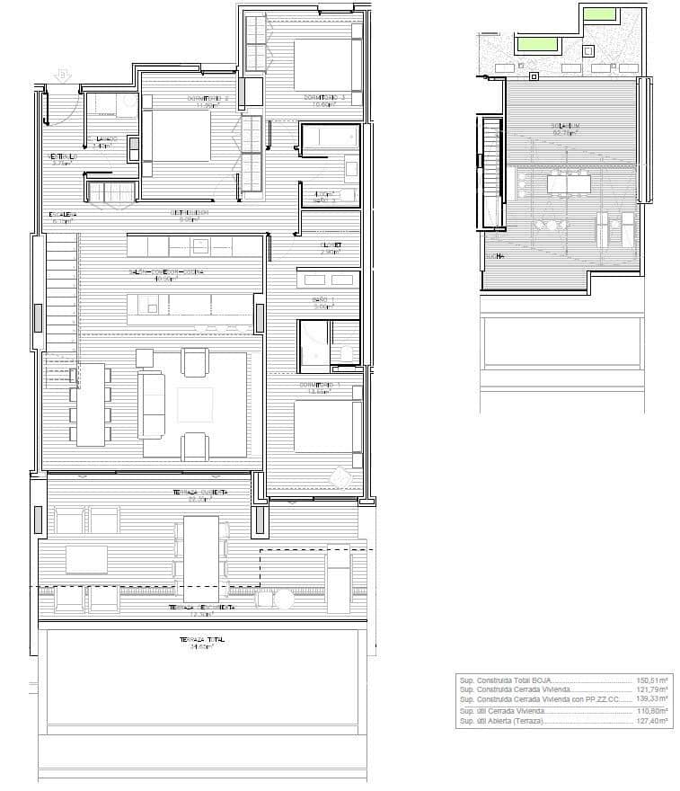 3 sovrum Takvåning till salu i Manilva med pool garage - 1 800 000 € (Ref: 10112537)