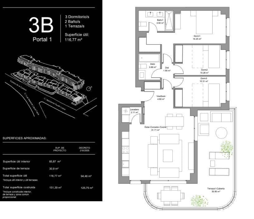 3 slaapkamer Appartement te koop in Torremolinos met zwembad garage - € 787.000 (Ref: 10112569)