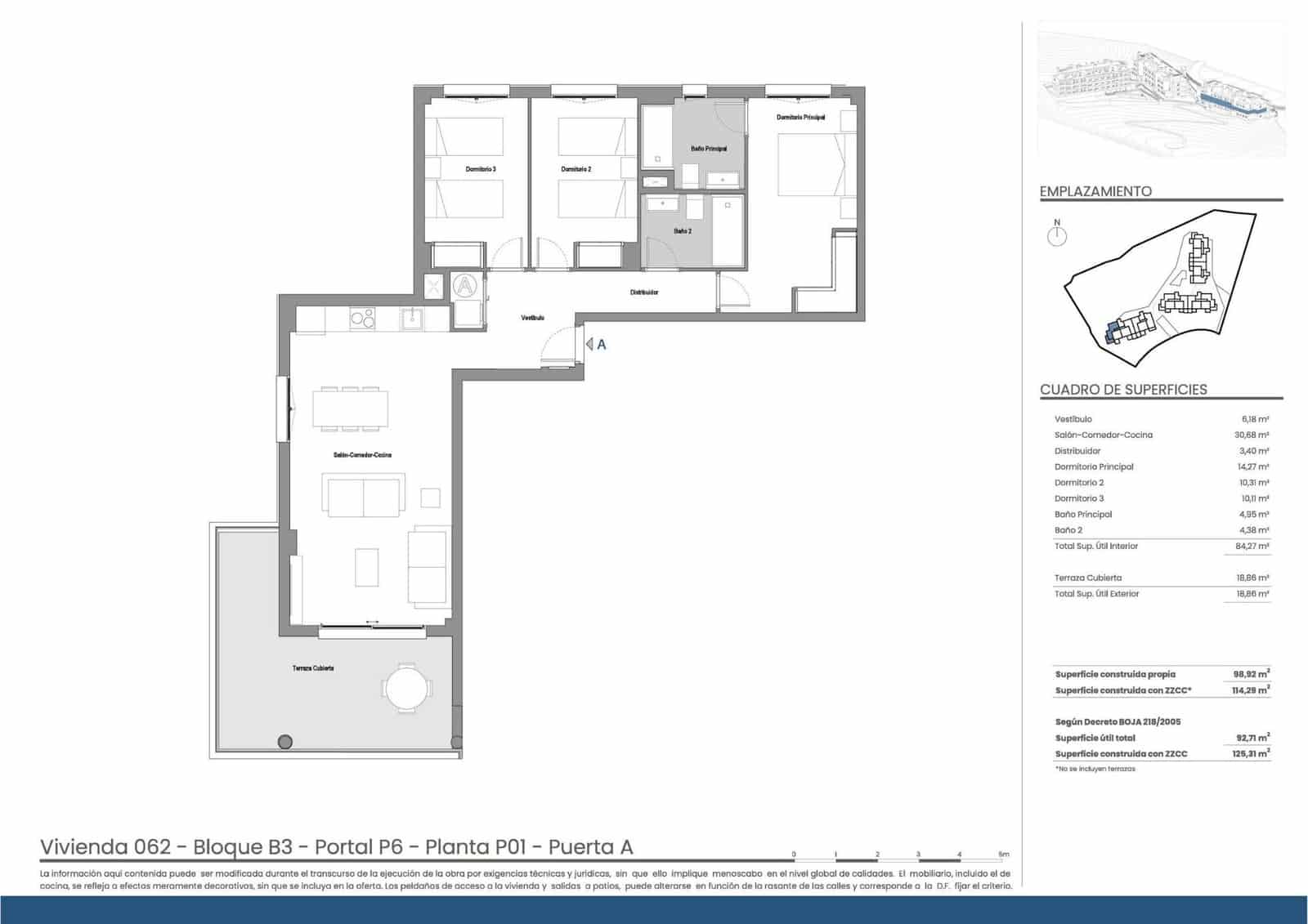 3 sovrum Lägenhet till salu i Mijas med pool garage - 480 000 € (Ref: 10112573)