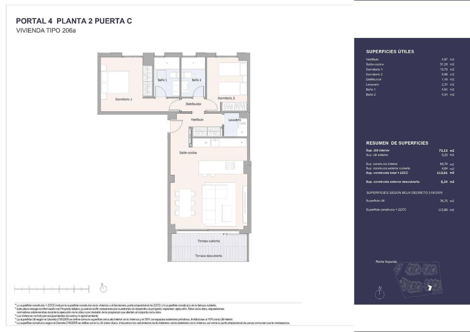 2 soverom Leilighet til salgs i Nueva Andalucia med svømmebasseng garasje - € 785 000 (Ref: 10112589)