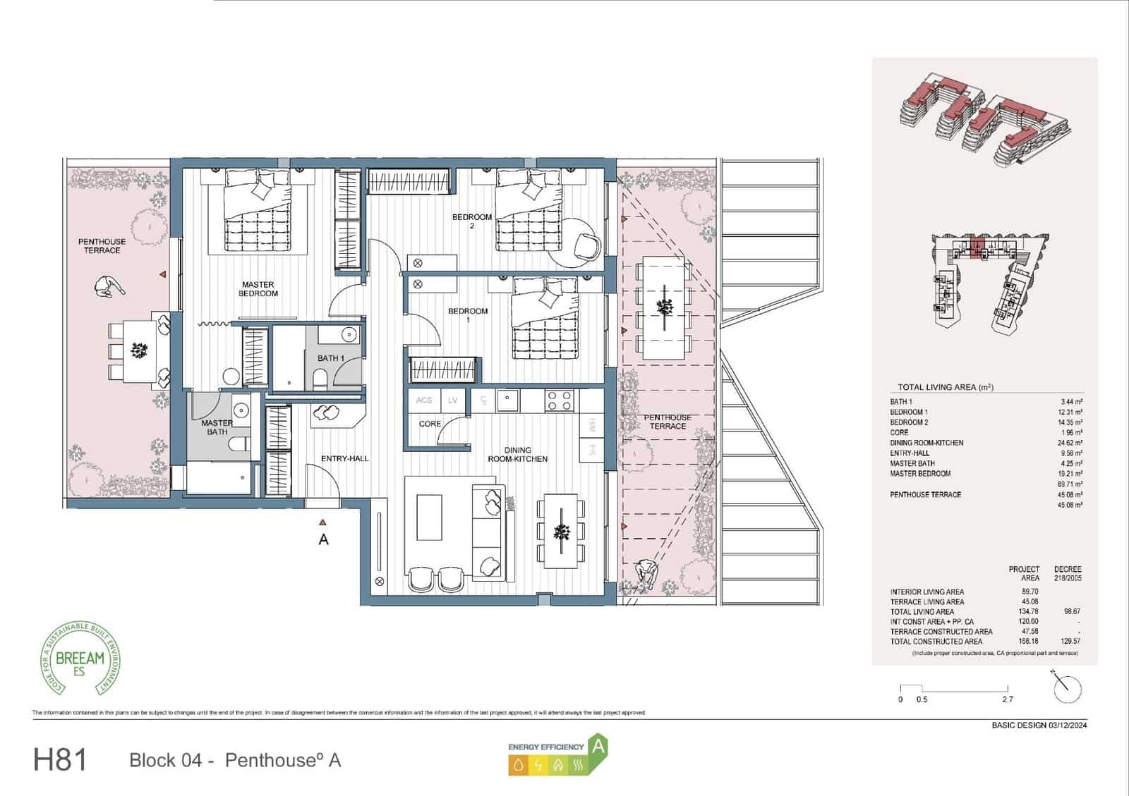 3 bedroom Penthouse for sale in Las Lagunas de Mijas with pool garage - € 1,105,000 (Ref: 10112606)