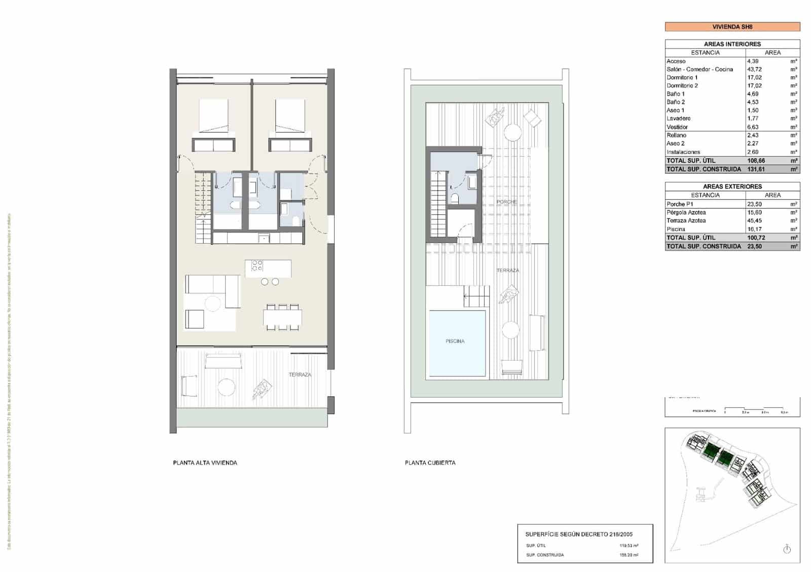 2 bedroom Townhouse for sale in Elviria with pool garage - € 870,000 (Ref: 10112626)