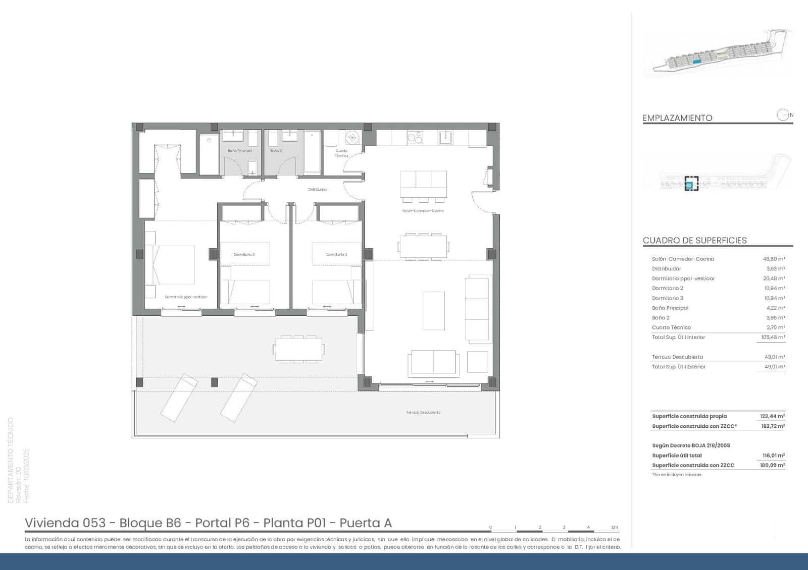 3 soveværelse Lejlighed til salg i Los Monteros med swimmingpool garage - € 875.000 (Ref: 10112697)