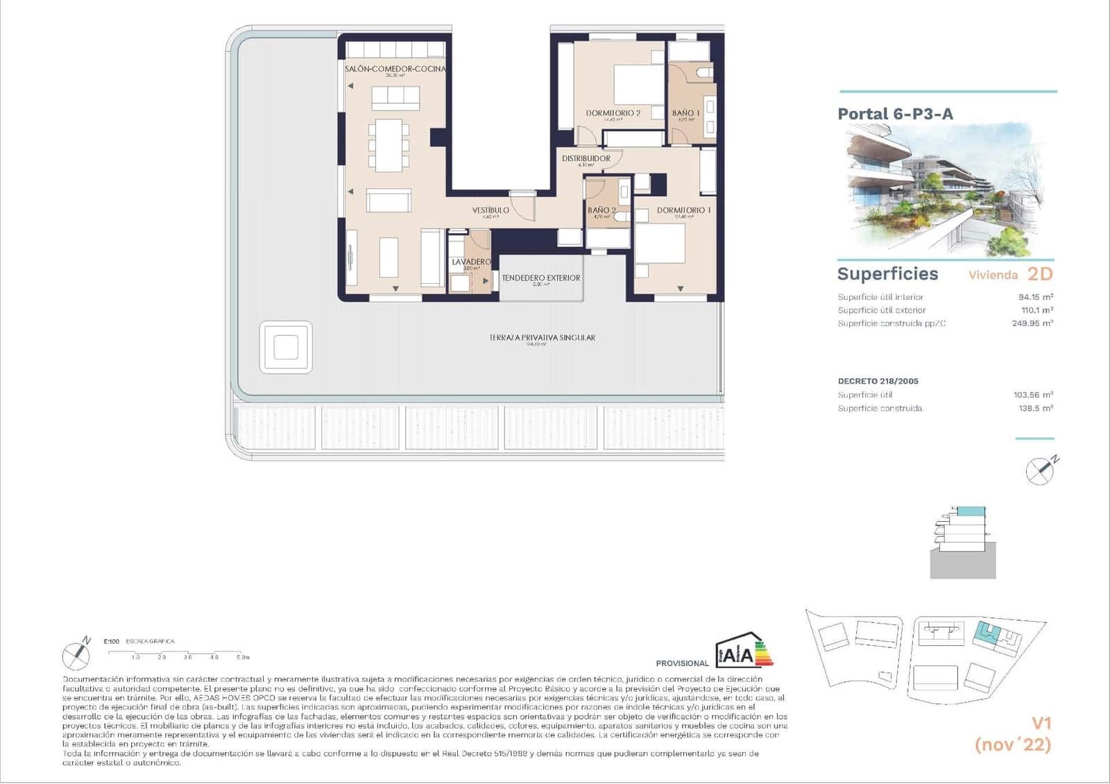 2 sovrum Takvåning till salu i New Golden Mile med pool garage - 990 000 € (Ref: 10112703)