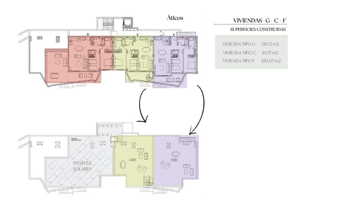 2 bedroom Penthouse for sale in Fuengirola with pool garage - € 363,000 (Ref: 10112709)