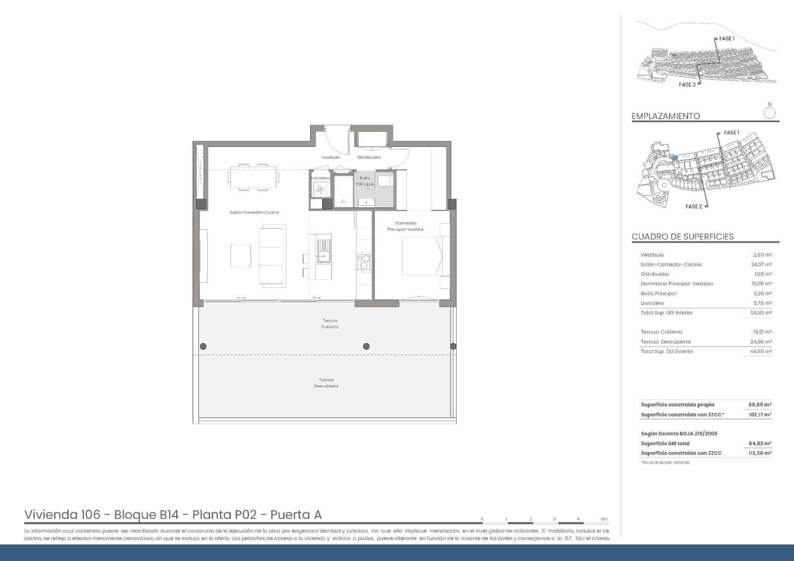 1 chambre Penthouse à vendre à Mojacar avec piscine garage - 525 000 € (Ref: 10112710)
