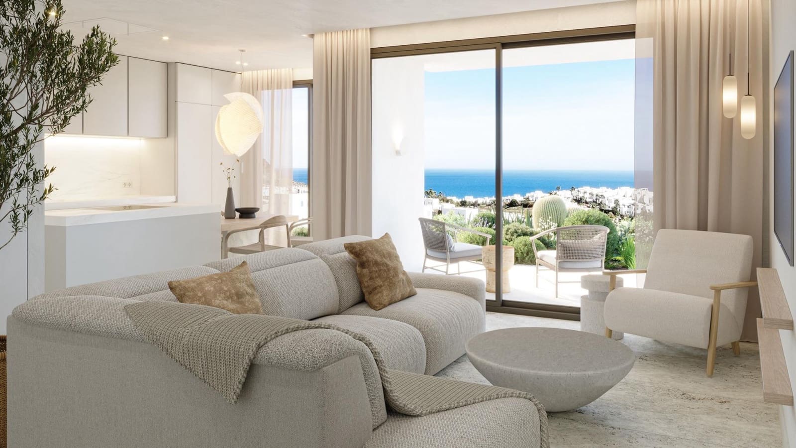 2 sovrum Lägenhet till salu i Mojacar med pool garage - 350 000 € (Ref: 10112723)