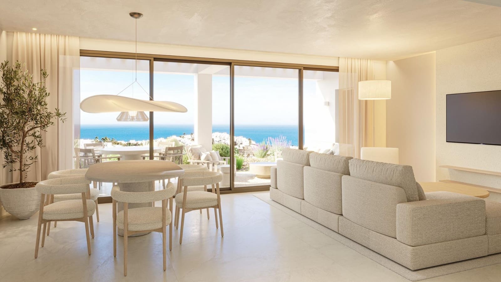 2 sovrum Lägenhet till salu i Mojacar med pool garage - 375 000 € (Ref: 10112749)