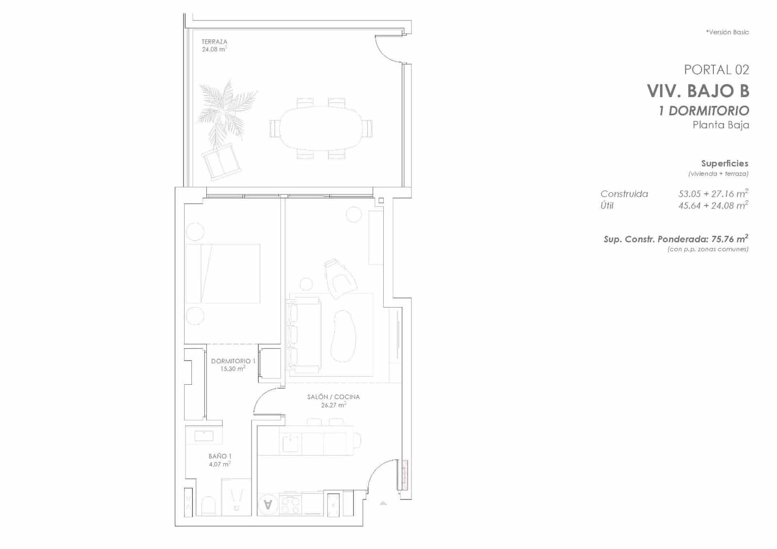 1 sovrum Lägenhet till salu i Fuengirola med pool garage - 290 160 € (Ref: 10112765)