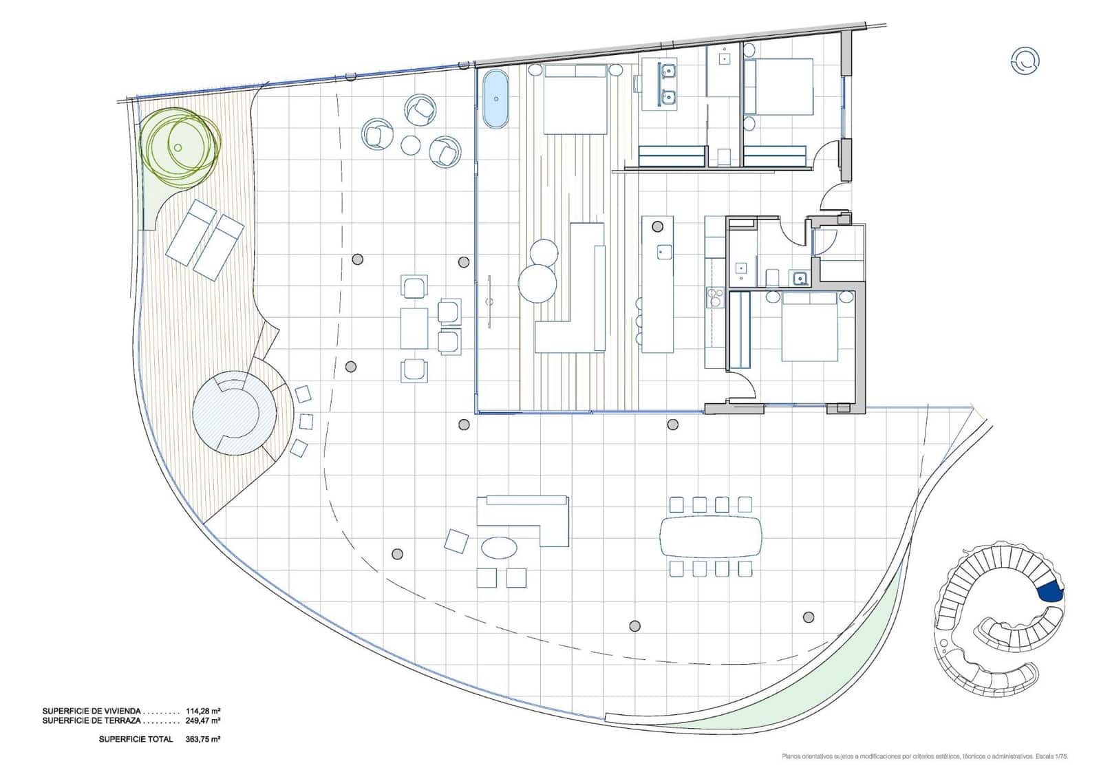 Apartamento de 3 habitaciones en Fuengirola en venta con piscina garaje - 1.660.000 € (Ref: 10112782)