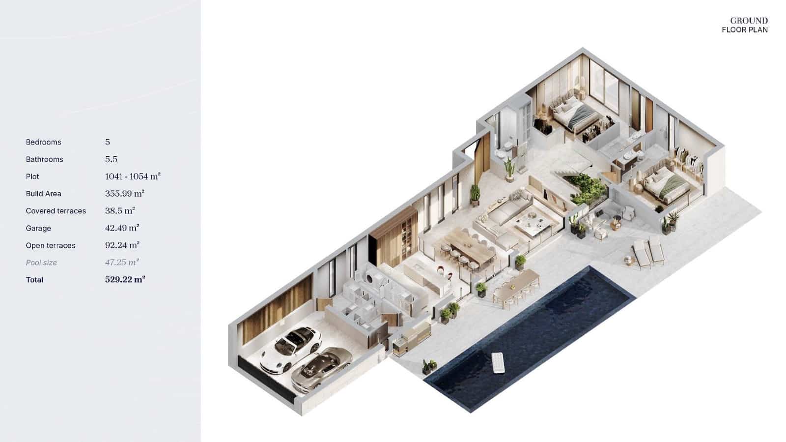 Chalet de 5 habitaciones en Bel-Air en venta con piscina garaje - 2.750.000 € (Ref: 10112813)