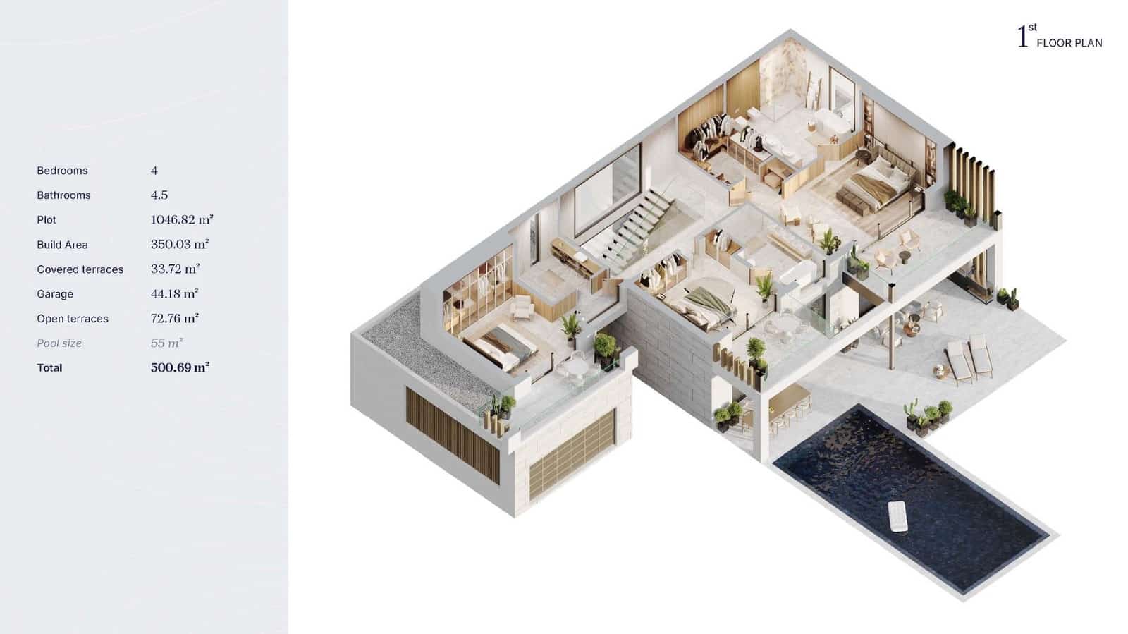 Chalet de 4 habitaciones en Bel-Air en venta con piscina garaje - 2.750.000 € (Ref: 10112814)