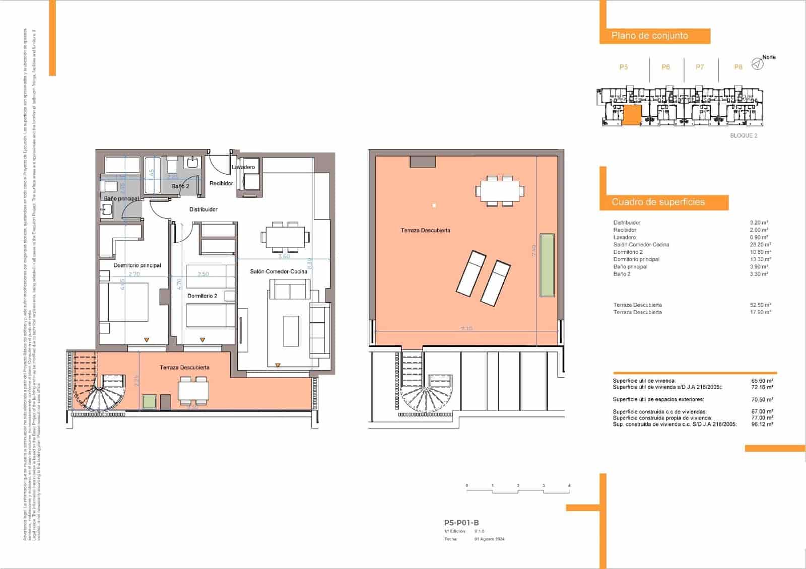 2 camera da letto Attico in vendita in Benalmadena con piscina garage - 501.300 € (Rif: 10112828)