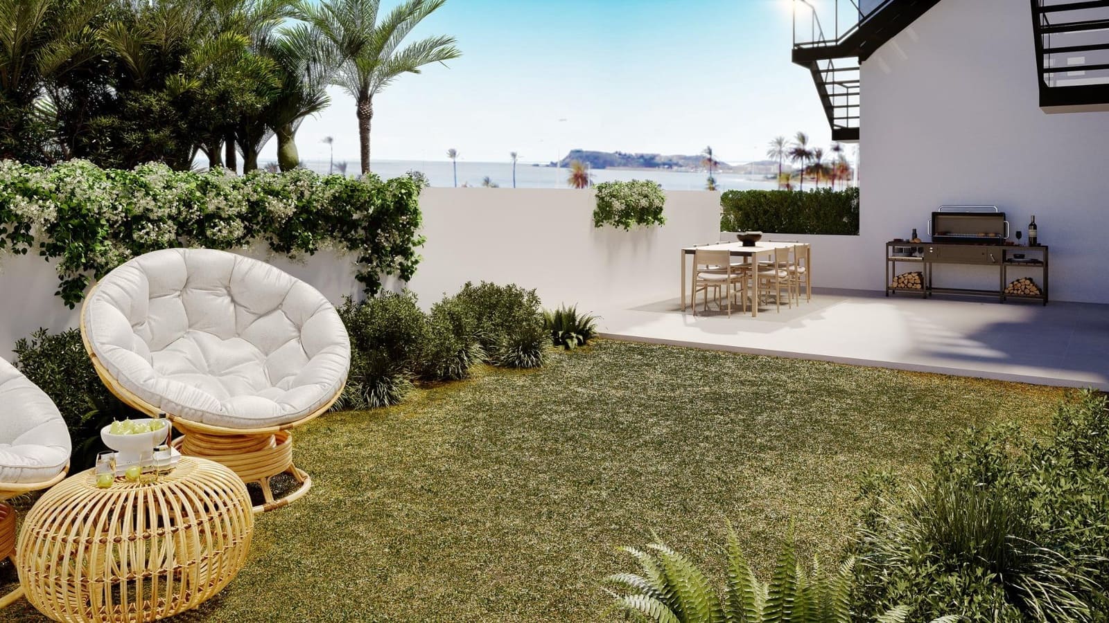 2 bedroom Townhouse for sale in Puerto de Mazarron with garage - € 221,000 (Ref: 10112833)