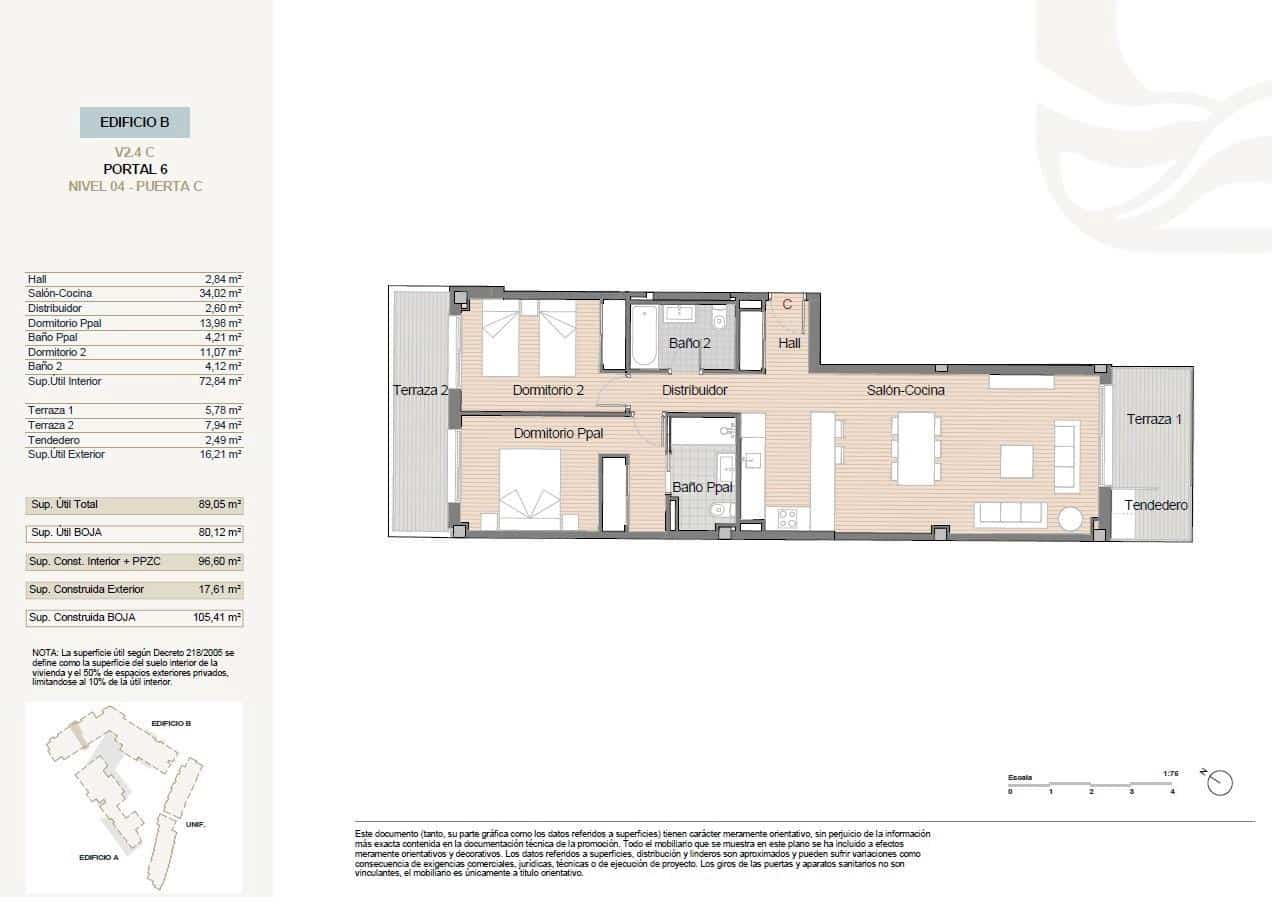 2 soverom Leilighet til salgs i Estepona med svømmebasseng garasje - € 450 000 (Ref: 10112843)