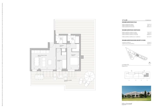 2 sovrum Takvåning till salu i Mijas Golf, Mijas med pool garage - 599 000 € (Ref: 10112846)