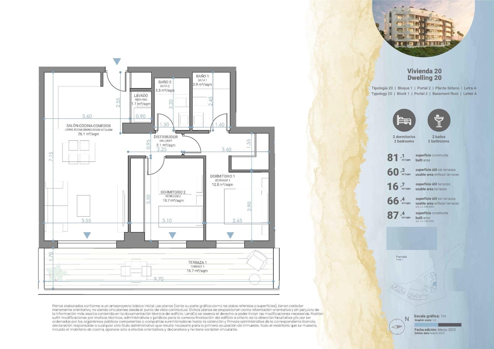 2 soverom Leilighet til salgs i Mijas med svømmebasseng garasje - € 299 000 (Ref: 10112849)