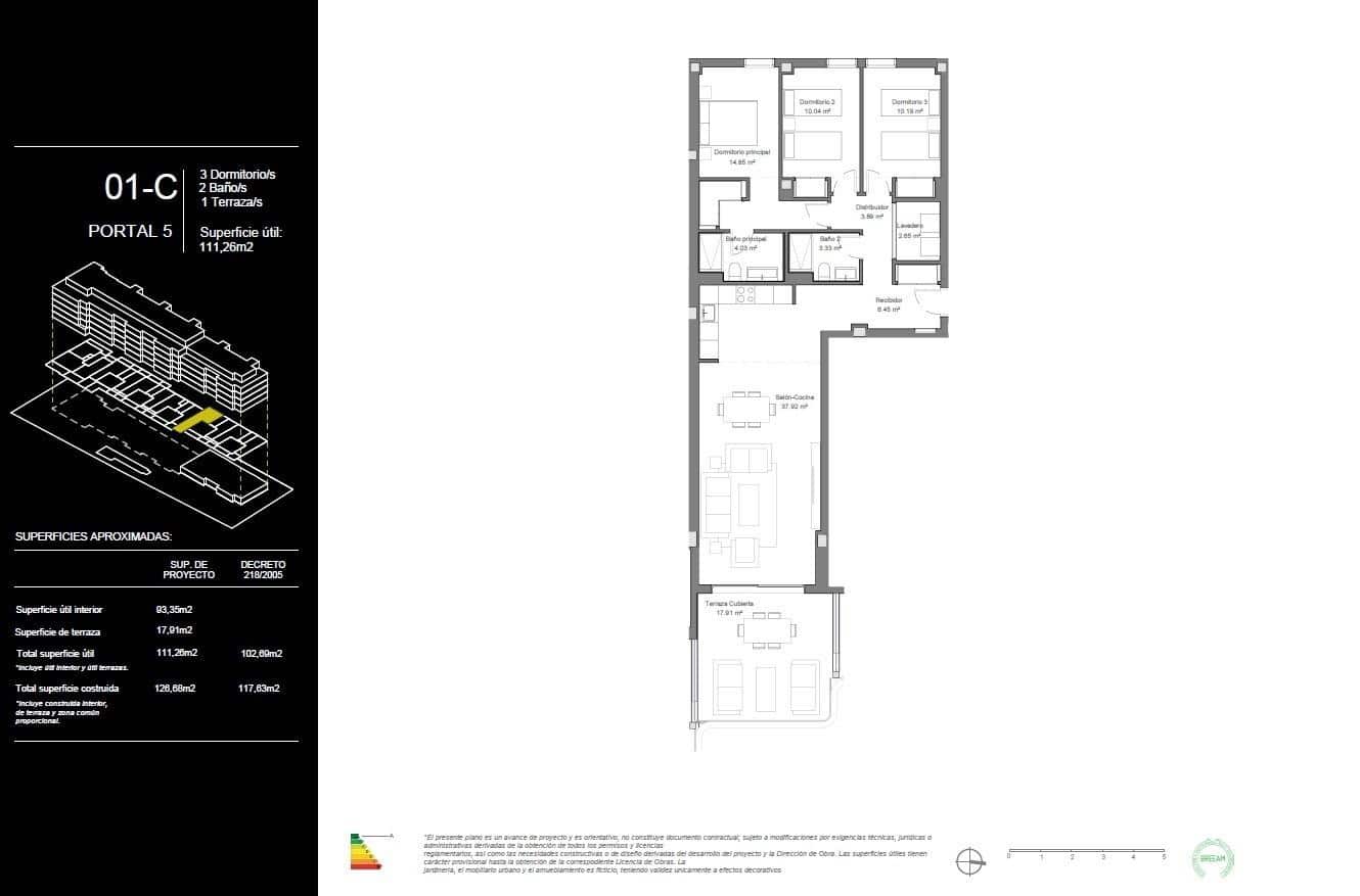 3 camera da letto Appartamento in vendita in Torremolinos con piscina garage - 532.000 € (Rif: 10112853)