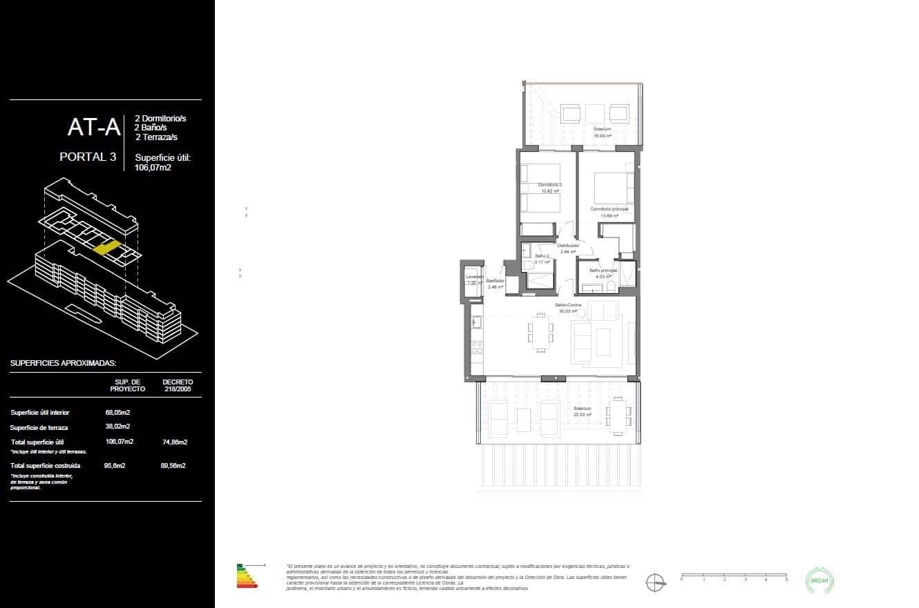 2 camera da letto Attico in vendita in Torremolinos con piscina garage - 481.000 € (Rif: 10112854)