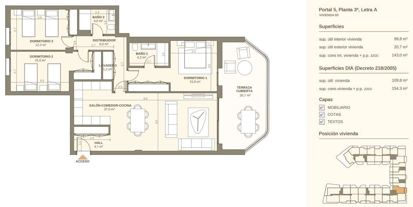 3 slaapkamer Appartement te koop in San Pedro de Alcantara met zwembad garage - € 1.458.250 (Ref: 10112880)