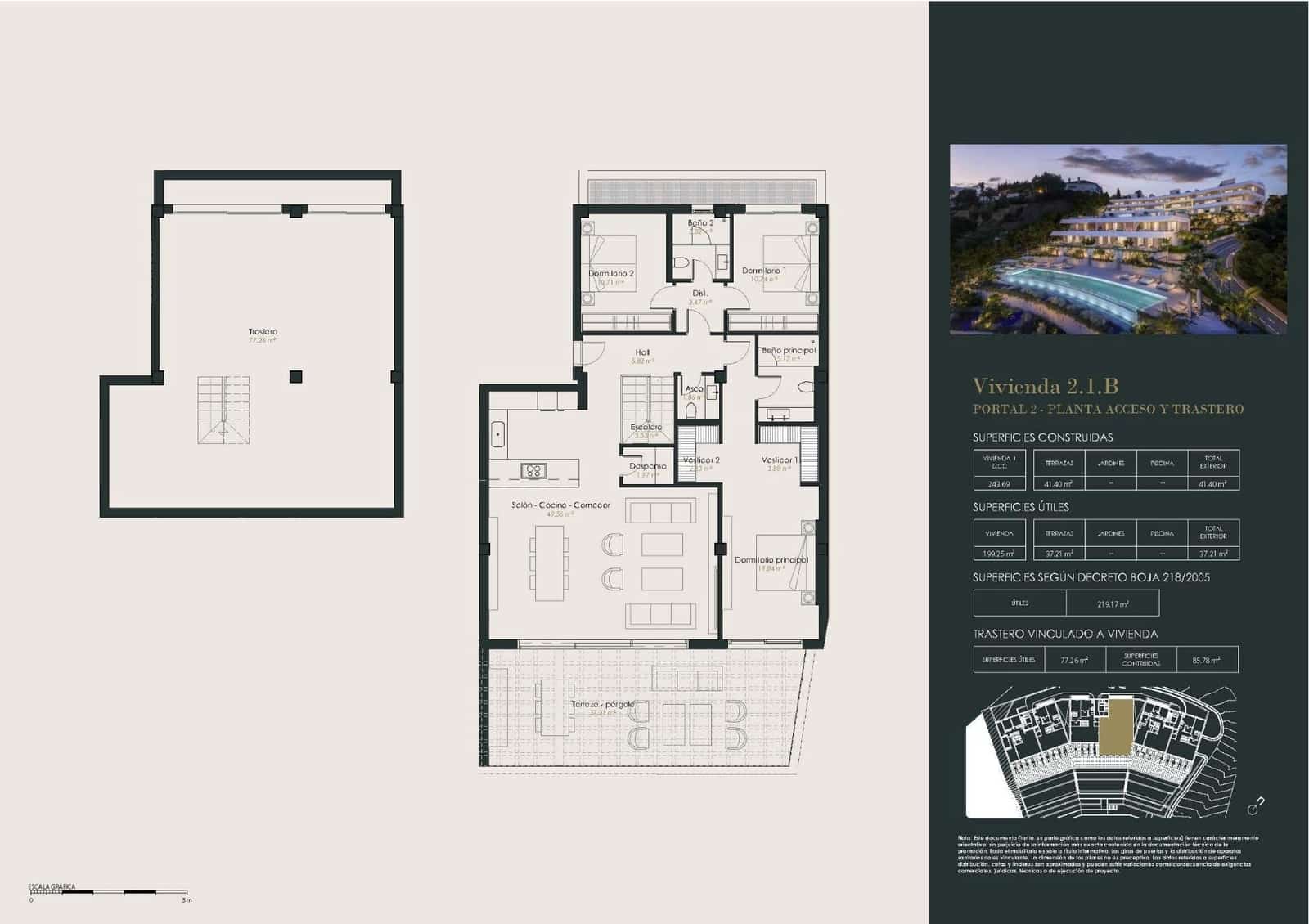 3 soveværelse Lejlighed til salg i Benahavis med swimmingpool garage - € 1.310.000 (Ref: 10112892)