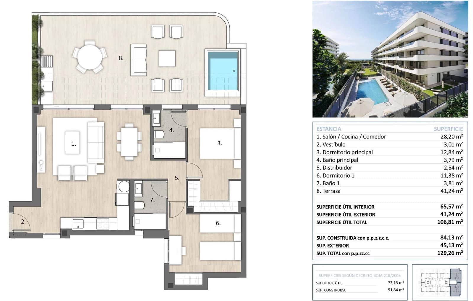 2 camera da letto Attico in vendita in Torre del Mar con piscina garage - 570.000 € (Rif: 10112953)