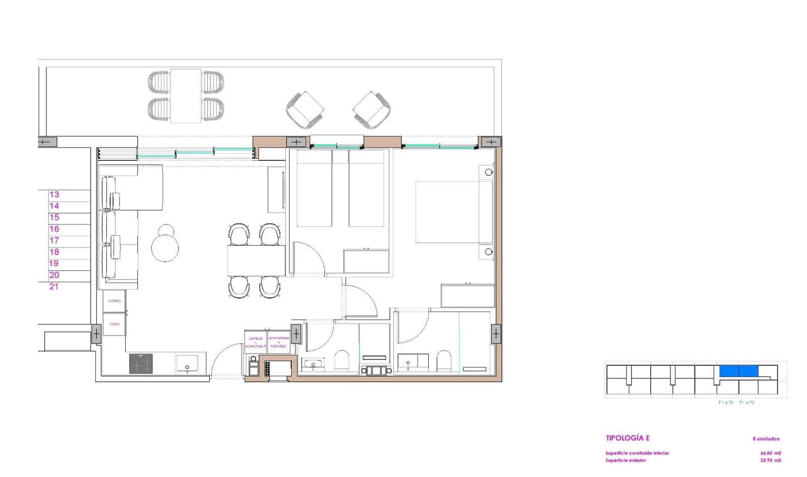 2 bedroom Apartment for sale in Moncofa with pool garage - € 239,000 (Ref: 10113023)