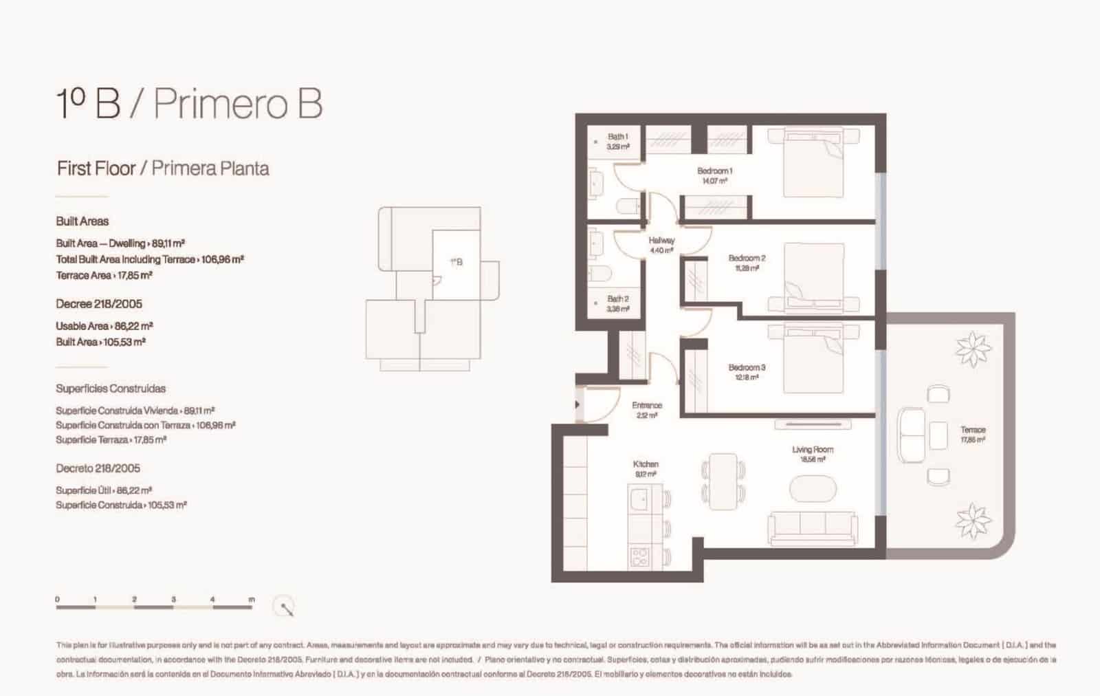 3 soverom Leilighet til salgs i Estepona med svømmebasseng garasje - € 549 000 (Ref: 10113050)